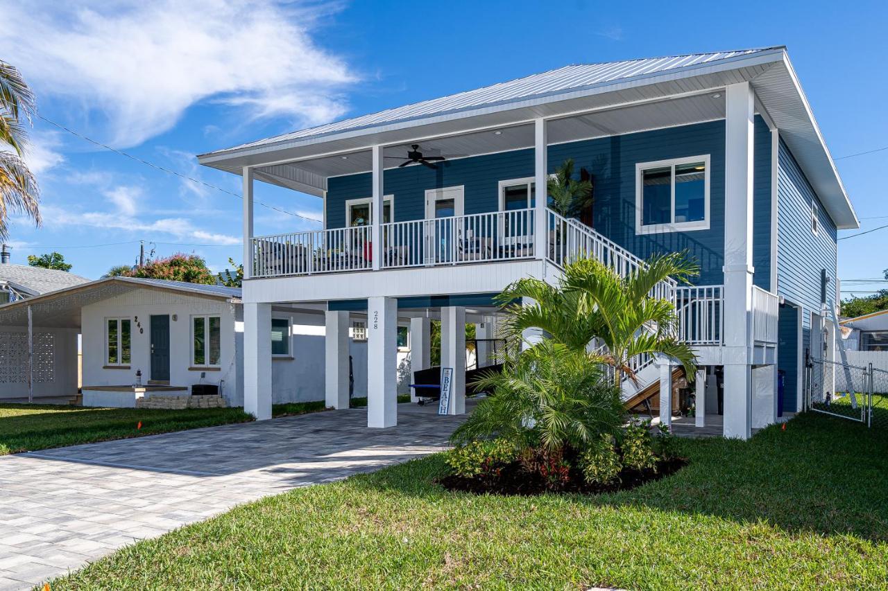 Beautiful New Build Private Pool Home On The North End Of Fort Myers Beach! Home Экстерьер фото